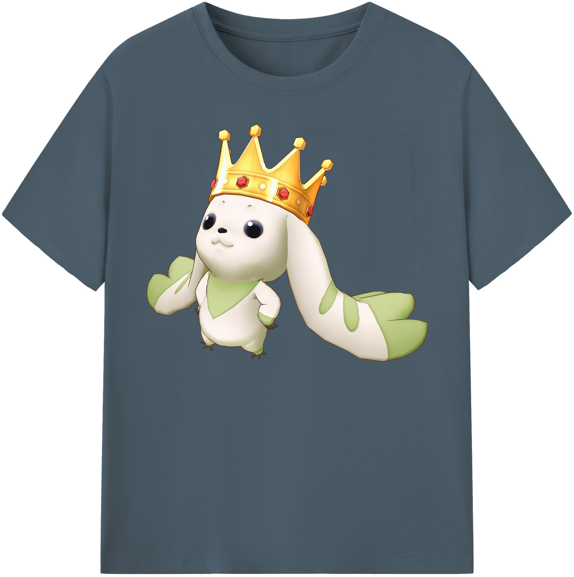 （画像用） Digimon デジタルモンスター/デジモン 綿100％半袖Tシャツ（フロントプリント）